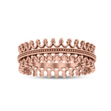 Antique Style Eternity Beautiful Artisan Designer Trending Oxidized Band Solid 925 Sterling Silver Thumb Ring (6.5mm)