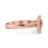Celestial Sun & Moon Fashionable Universe Cute Oxidized Band Thumb Ring (10.1mm)