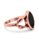 Solitaire Marquise Halo Wedding Engagement Ring Simulated Cubic Zirconia 925 Sterling Silver