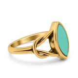 Solitaire Marquise Halo Wedding Engagement Ring Simulated Cubic Zirconia 925 Sterling Silver