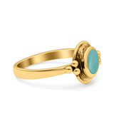 Petite Dainty Round Solitaire Promise Ring Band Oxidized Braided 925 Sterling Silver