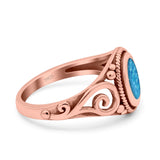 Solitaire Halo Wedding Engagement Ring Round Simulated Cubic Zirconia 925 Sterling Silver