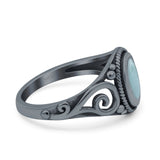 Solitaire Halo Wedding Engagement Ring Round Simulated Cubic Zirconia 925 Sterling Silver