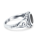 Solitaire Halo Wedding Engagement Ring Round Simulated Cubic Zirconia 925 Sterling Silver