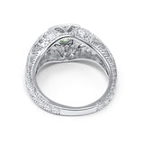 14K Gold 0.15ct Round Antique Style 5mm G SI Diamond Engagement Wedding Ring