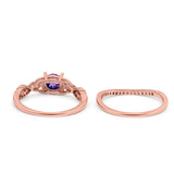 14K Gold 1.05ct Round 6mm G SI Diamond Engagement Bridal Wedding Ring