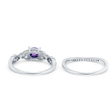 14K Gold 1.05ct Round 6mm G SI Diamond Engagement Bridal Wedding Ring