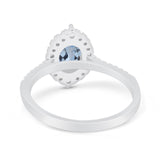 14K Gold 1.53ct Oval G SI Diamond Engagement Ring