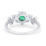 14K Gold Round G SI 1.02ct Diamond Engagement Ring