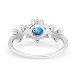 14K Gold Round G SI 1.02ct Diamond Engagement Ring