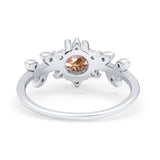 14K Gold Round G SI 1.02ct Diamond Engagement Ring