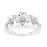 14K Gold Round G SI 1.02ct Diamond Engagement Ring