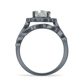 Two Piece Floral Ring