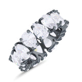 Pear Shaped Eternity Band