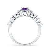Art Deco Marquise Vintage Style Cubic Zirconia Ring 925 Sterling Silver