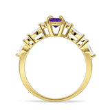 Art Deco Marquise Vintage Style Cubic Zirconia Ring 925 Sterling Silver