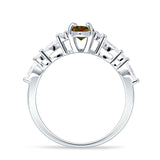 Art Deco Marquise Vintage Style Cubic Zirconia Ring 925 Sterling Silver