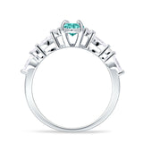 Art Deco Marquise Vintage Style Cubic Zirconia Ring 925 Sterling Silver