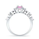 Art Deco Marquise Vintage Style Cubic Zirconia Ring 925 Sterling Silver