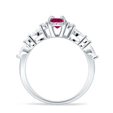 Art Deco Marquise Vintage Style Cubic Zirconia Ring 925 Sterling Silver