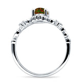 Vintage Style Engagement Ring Marquise Cubic Zirconia 925 Sterling Silver