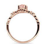 Vintage Style Engagement Ring Marquise Cubic Zirconia 925 Sterling Silver
