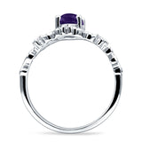 Marquise Filigree Floral Ring