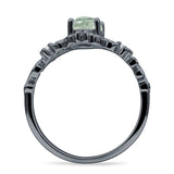 Marquise Filigree Floral Ring