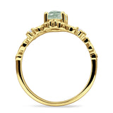 Marquise Filigree Floral Ring