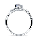 Marquise Filigree Floral Ring