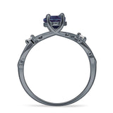 Marquise Split Shank Ring