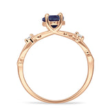 Marquise Split Shank Ring