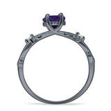 Marquise Split Shank Ring