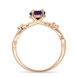 Marquise Split Shank Ring