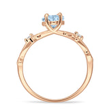 Marquise Split Shank Ring