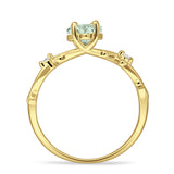 Marquise Split Shank Ring