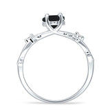 Marquise Split Shank Ring