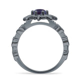 Alexandrite Engagement Ring