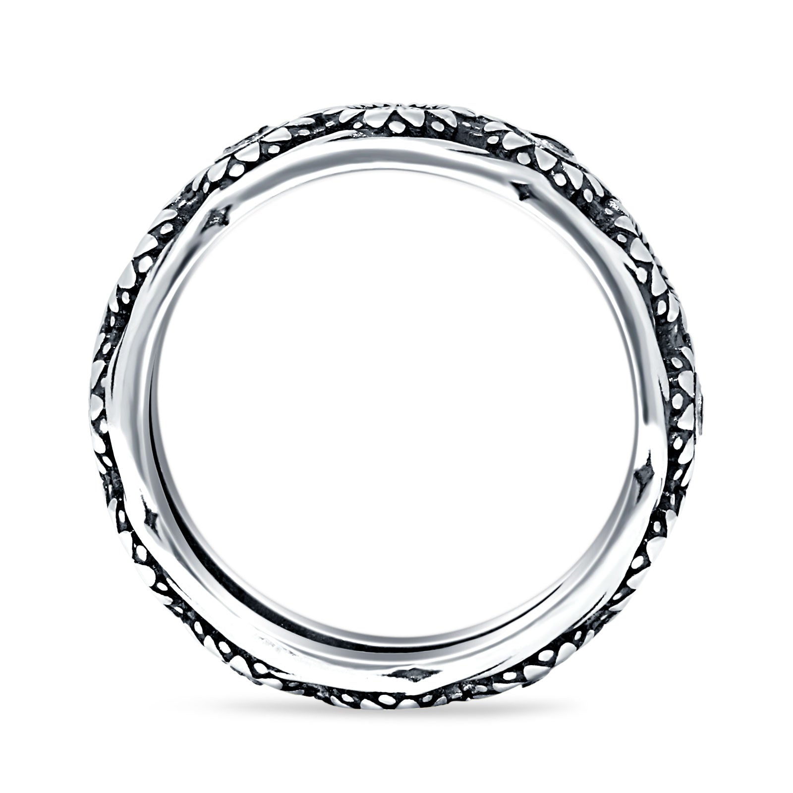 Sterling Silver Sunflower Ring 
