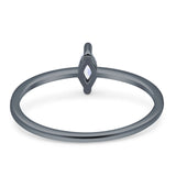 Solitaire Marquise Engagement Ring Cubic Zirconia 925 Sterling Silver