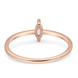 Solitaire Marquise Engagement Ring Cubic Zirconia 925 Sterling Silver