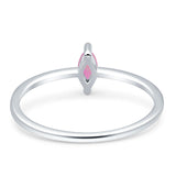 Solitaire Marquise Engagement Ring Cubic Zirconia 925 Sterling Silver