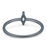 Solitaire Marquise Engagement Ring Cubic Zirconia 925 Sterling Silver