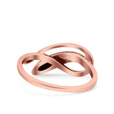 Snake Petite Dainty Promise Ring Band Oxidized 925 Sterling Silver