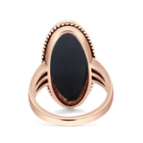 Oval New Design Thumb Ring Statement Fashion Oxidized Solid 925 Sterling Silver