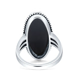 Oval New Design Thumb Ring Statement Fashion Oxidized Solid 925 Sterling Silver