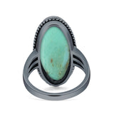 Oval New Design Thumb Ring Statement Fashion Oxidized Solid 925 Sterling Silver