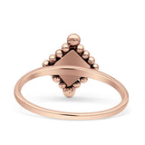 Princess Design Thumb Ring Statement Fashion Oxidized Solid 925 Sterling Silver