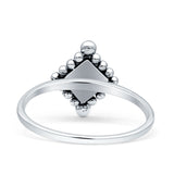 Princess Design Thumb Ring Statement Fashion Oxidized Solid 925 Sterling Silver