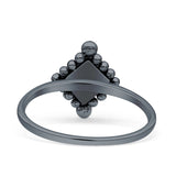 Princess Design Thumb Ring Statement Fashion Oxidized Solid 925 Sterling Silver